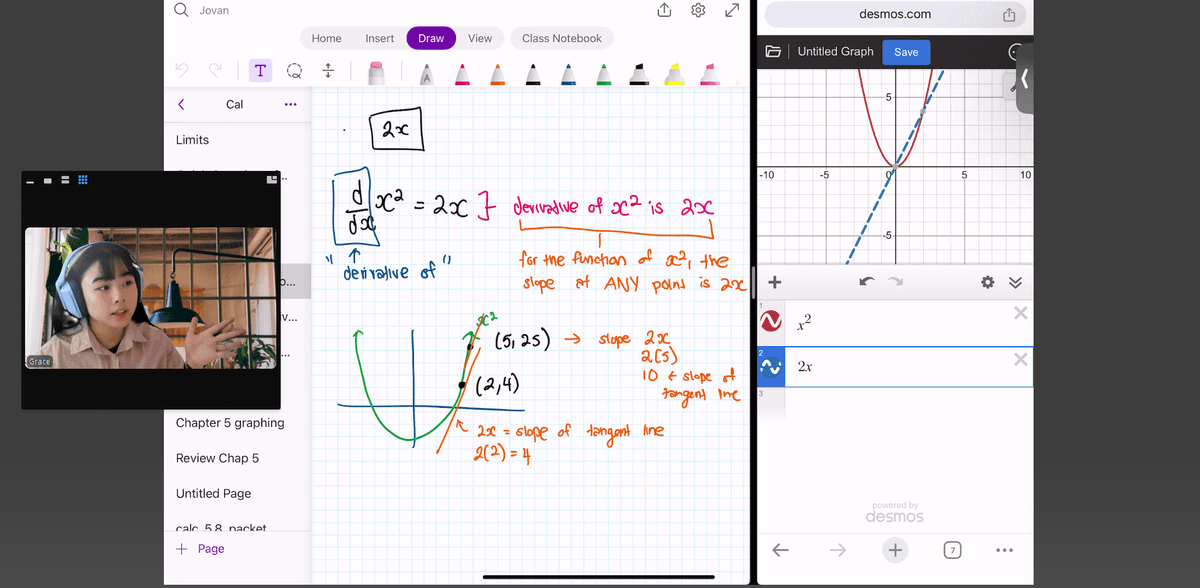 tutoring in progress